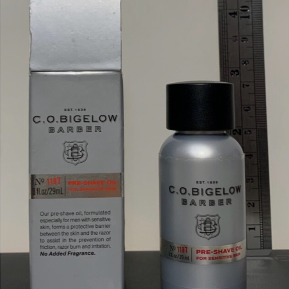 C.O. Bigelow Pre-Shave Oil for Sensitive Skin NOS